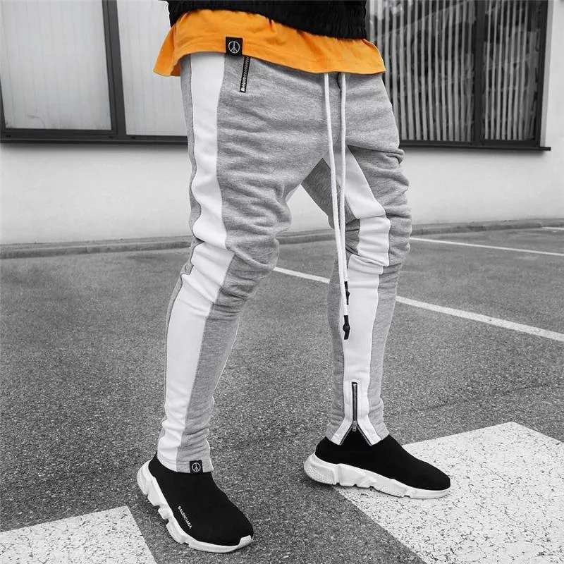 Mens Joggers Cuffed Sweatpants Gym Slim Fit Jogging Tracksuit Bottoms Trousers E - Foto 6