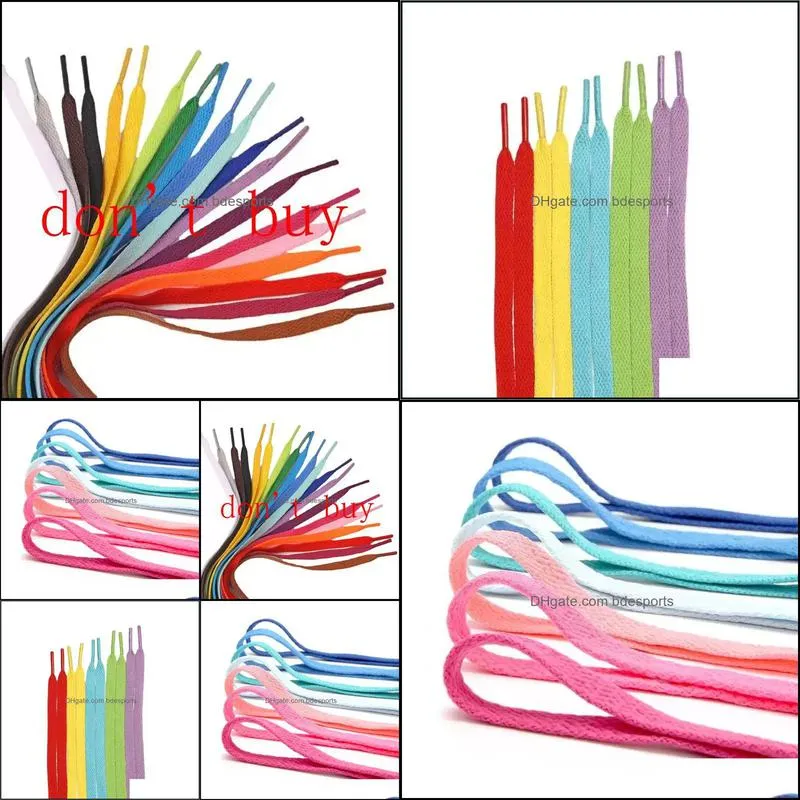 2021 new Flat Polyester Shoelaces Prohibit private purchase Order not shipped