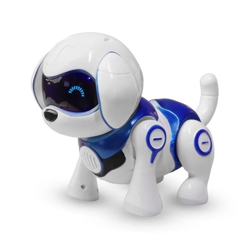 Intelligent Robot Hondenspeelgoed Slimme elektronische huisdieren Hond Kinderspeelgoed Schattige dieren Intelligente robot Puppy Cadeau Kinderen Verjaardagscadeau LJ201105