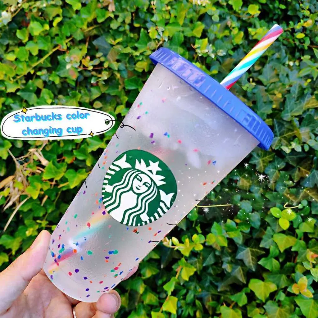 See Starbucks's New Color-Changing Confetti Cups!