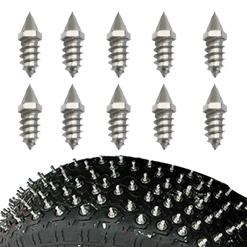 Alloy Tire Studs Anti Slip Screws Universal Car Motorcycle Bike