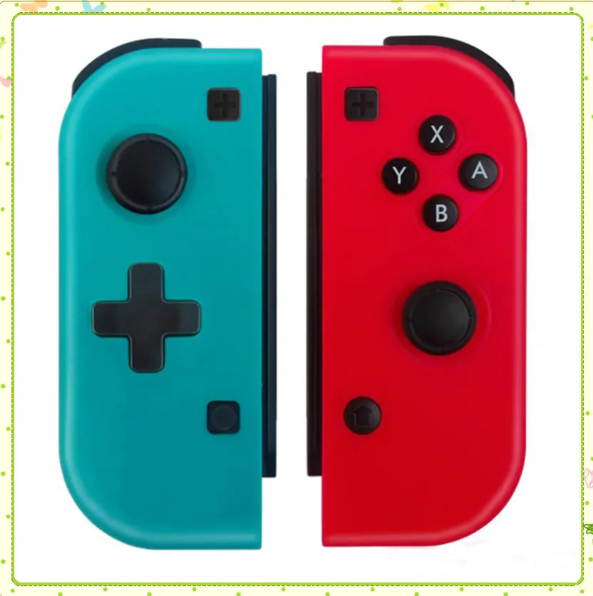 Bezprzewodowy kontroler Gamepad Bluetooth Pro Console Gamepad Sterowniki Gamepads Joystick Do Switch Games Joy-Con Prawa i prawy uchwyt MQ30