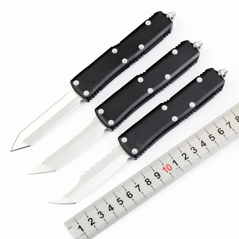 3 модели электроинструменты UT85 танто HELLHOUND двойной край двойного действия Охотничий автоматический карманный нож с инструментом Xmas подарка для мужчин