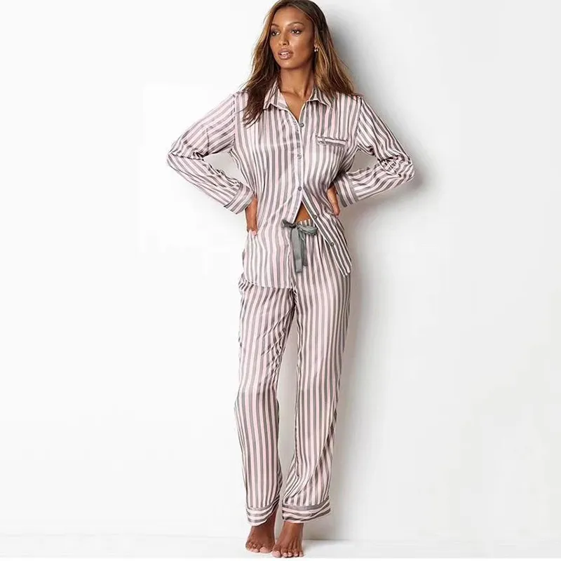 Womens Satin Silk Pajamas Set Summer Sleepwear, Loungewear Night Suit, Home  Clothes From Luo04, $37.76