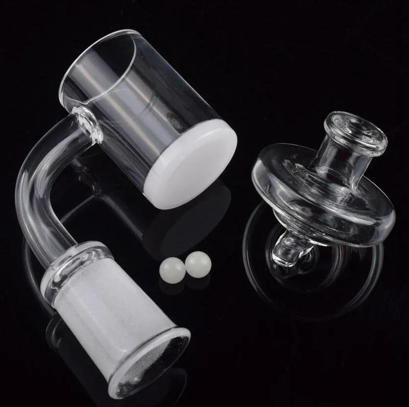 Scientific Joint With 4mm White Opaque Bottom, Quartz Banger