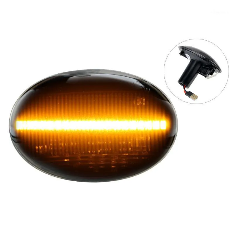 Lampe de signalisation de feux de secours pour MINI Cooper R56 R57 R58 R59 2007-2013 clignotants LED marqueur latéral de voiture une paire