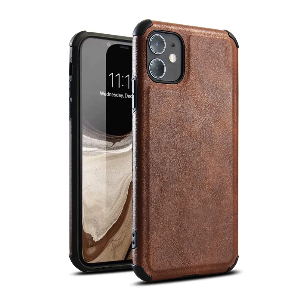 PU Кожаный Чехол Для Задней Крышки Мягкий Телефон Для IPhone 12 11 Pro Max  Mini XR XS X 7 8 Плюс От Ocasen, 215 руб. | DHgate