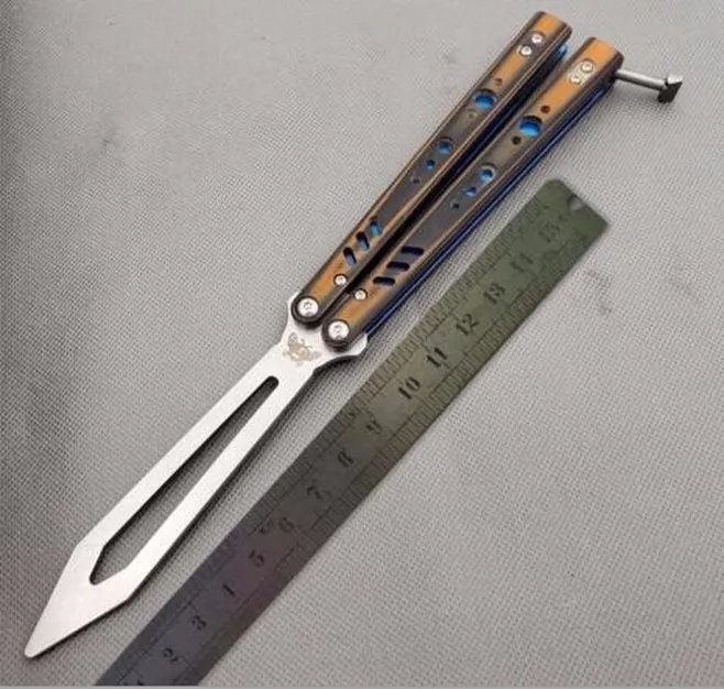 Balisong Rep Replicant Killer Bee Butterfly D2 G10 Griff Trainer