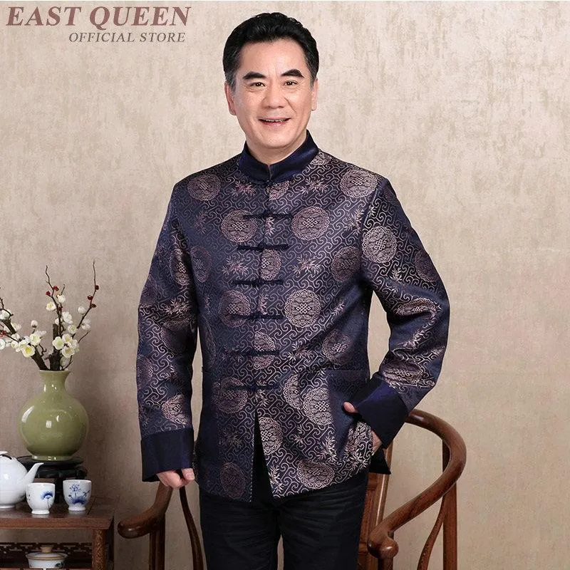 Etnische kleding Chinese cultuur Tradities Mannen Cheongsam Oosterse stijl traditionele shirt heren ff8141