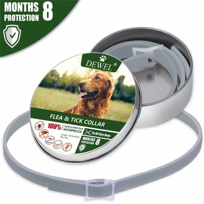 Non-toxic Dog Collar Cat Belt Anti Bug Mosquitoes Ticks Flea Larvae Chewinglice Neck Strap Water Resistant Outfit For Dog Kitten LJ201109