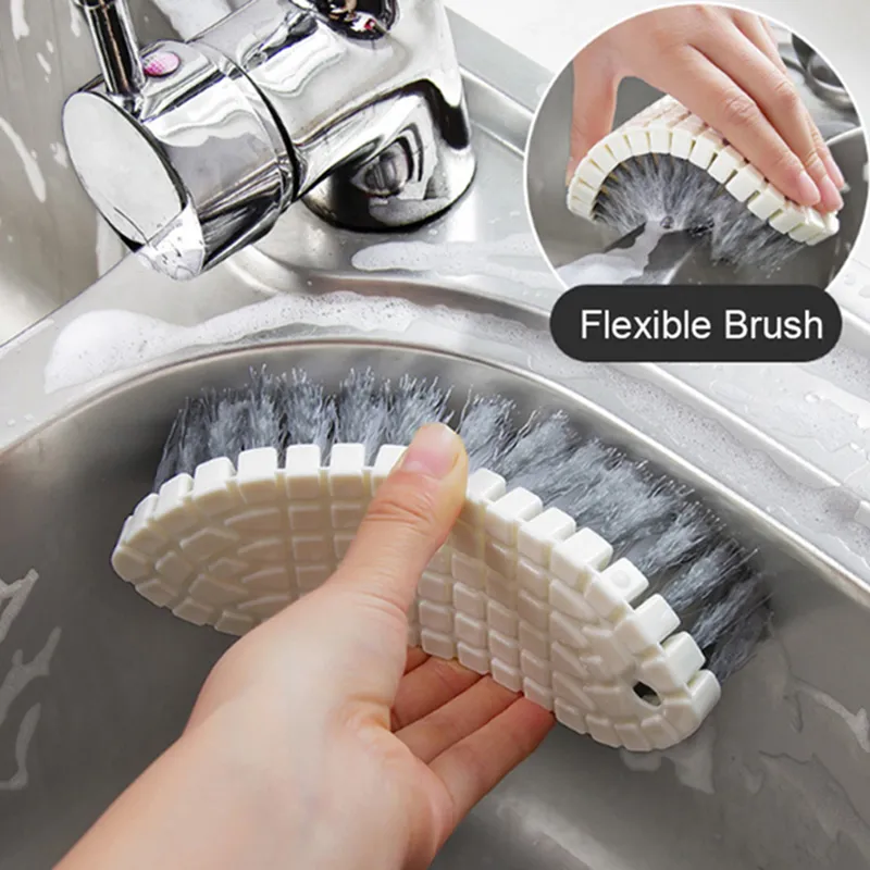 Flexible Kitchen Stove Sink Sink Cleaning Brush Pool Bathtub Tile