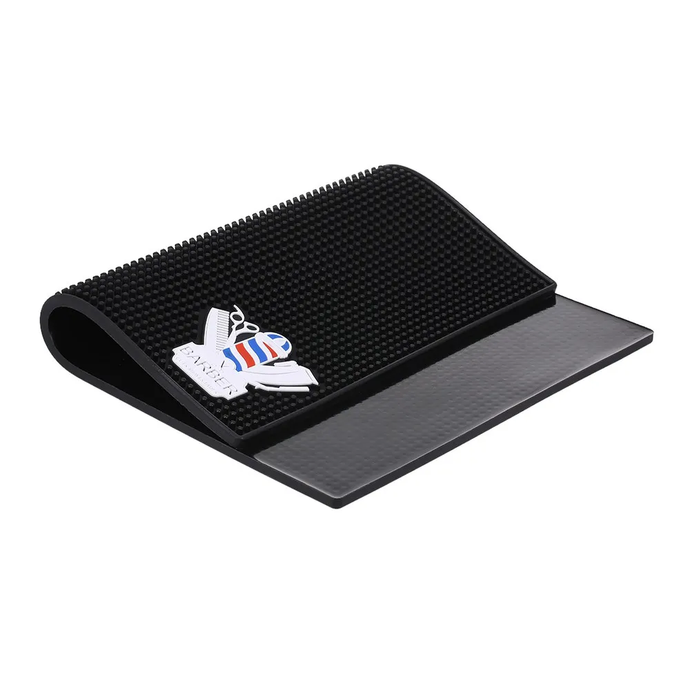 Flexible Nonslip Salon Mat For Curling Iron Mat, Flat Iron, And Styling