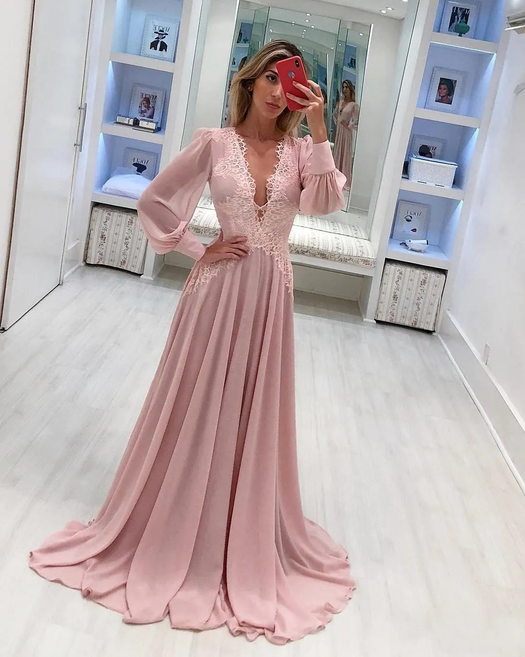 Elegant Chiffon Mother Of The Bride Dresses 2024 Deep... From Newdeve,  $85.43 | DHgate.Com