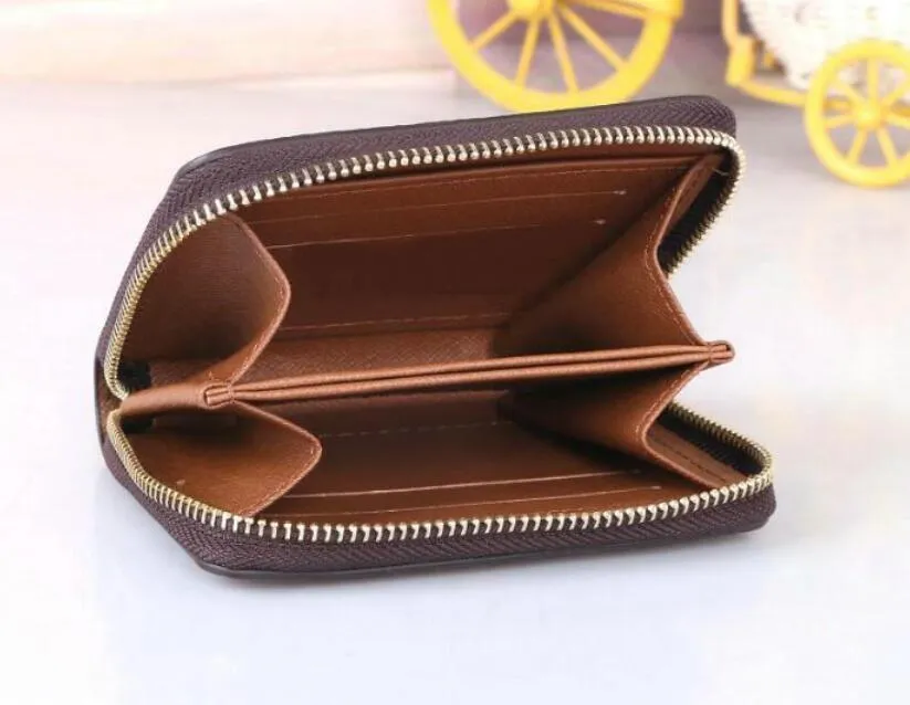 ZIPPY WALLET VERTICAL most stylish way carry around money cards and coins famous design men leather purse card holder M874512