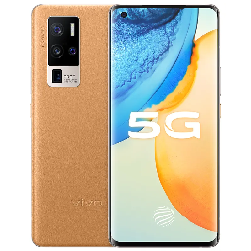 Original Vivo X50 Pro+ Plus 5G Mobile Phone 8GB RAM 256GB ROM Snapdragon 865 Octa Core 50MP AR NFC Android 6.56" AMOLED Full Screen Fingerprint ID Face Smart Cell Phone