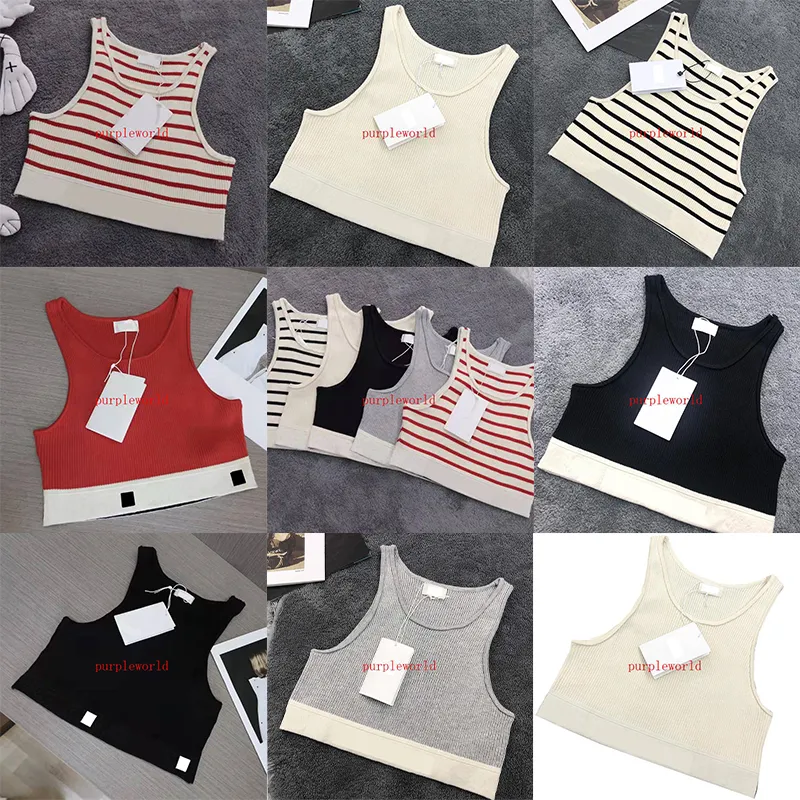 Summer Elastic Vests for Women's Tanks Fashion Letter Camis Vest Tops Print Brand Camis Outdoor Breathable Soft Touch Girls Sport Tee Clothing
