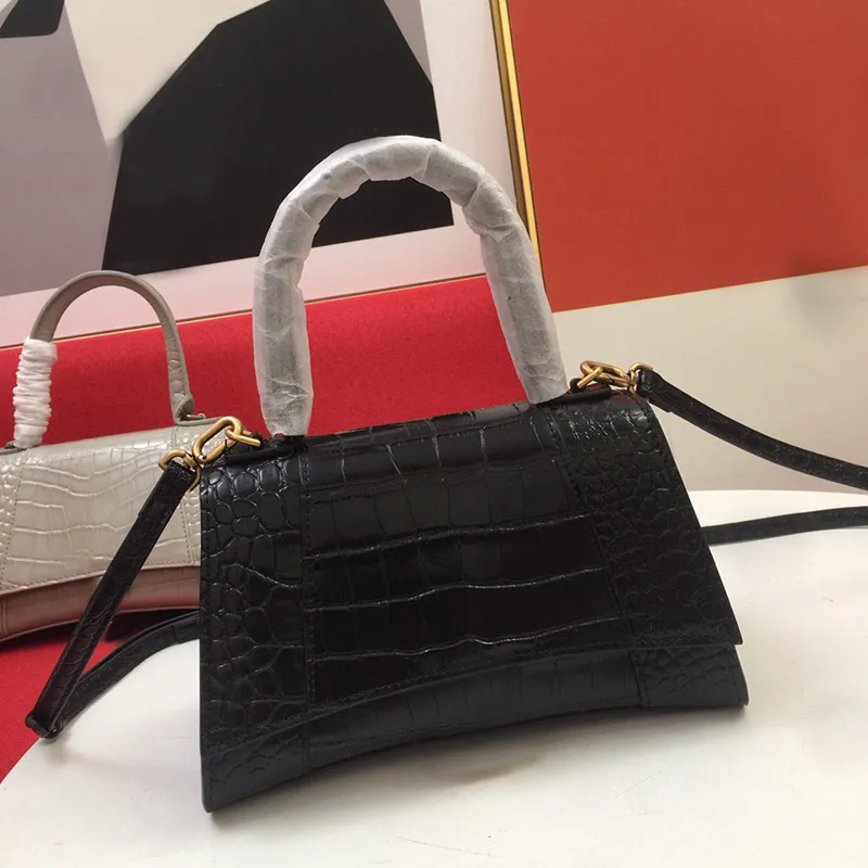 Luxurys Designer Bags Womens Handbags Purses real leathers Shoulder bag high quality women `s handbag Crossbody bag Crocodile leather 23cm