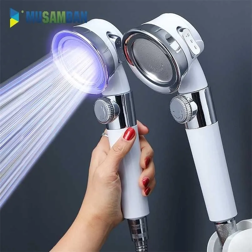 TurboFlow Shower Head High Pressure & Water Saving Adjustable