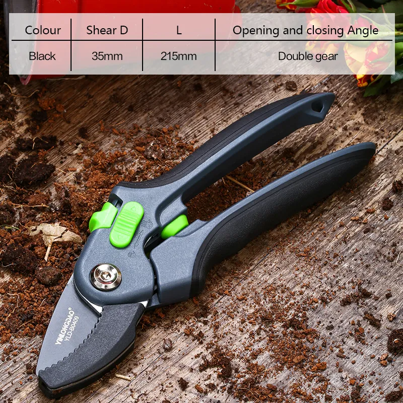 Acheter Sécateur de coupe pour plantes de jardin, sécateur d'horticulture,  ciseaux de jardin en acier inoxydable, cisaille à branches pliante,  ensemble de cisailles pour vergers, outils