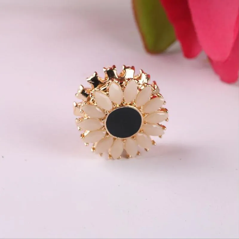 Pins, Brooches WEIYU 12pcs Strong Magnet Brooch Muslim Headscarf Abaya Khimar Magnetic Hijab Scarf Pin Sun Flower Jewelry