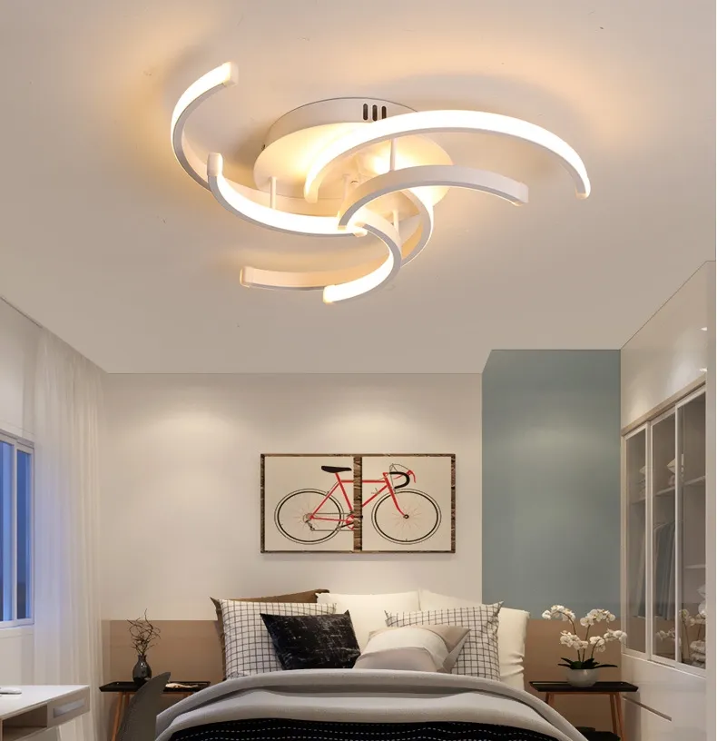 Modern Minimalist Nordic LED Sloped Ceiling Chandelier For Creative Living Room And Dining Room Chandelier Lighting From Topmeed 107.79 DHgate.Com
