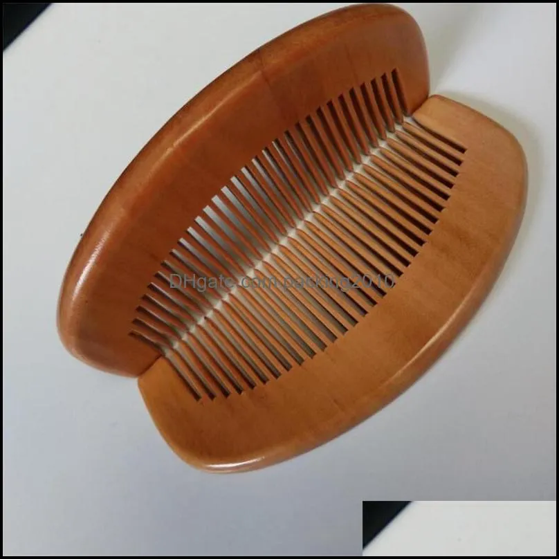 Delicate wood comb custom your design beard comb customized combs laser engraved wooden hair comb for women men grooming