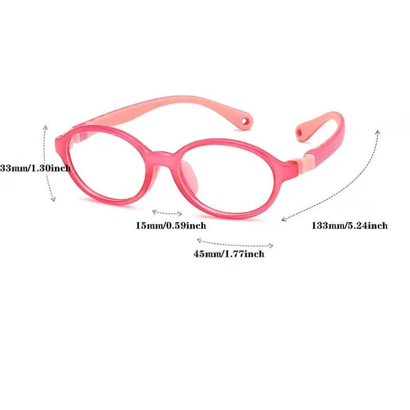 High Quality Anti Blue Light Kids Glasses Children Silicone Goggles Soft Frame Frame Computer Eyeglasses For Boy Girls From 24 97 DHgate