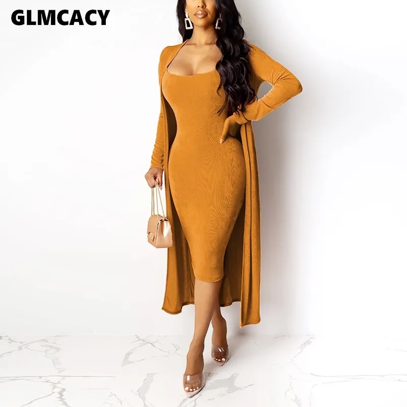 Classy Velvet Bodycon Dress Set For Women Long Sleeve Cardigan Sweater Dress And Bodyfit For Autumn Winter Church Parties From Xue05 14.53 DHgate.Com