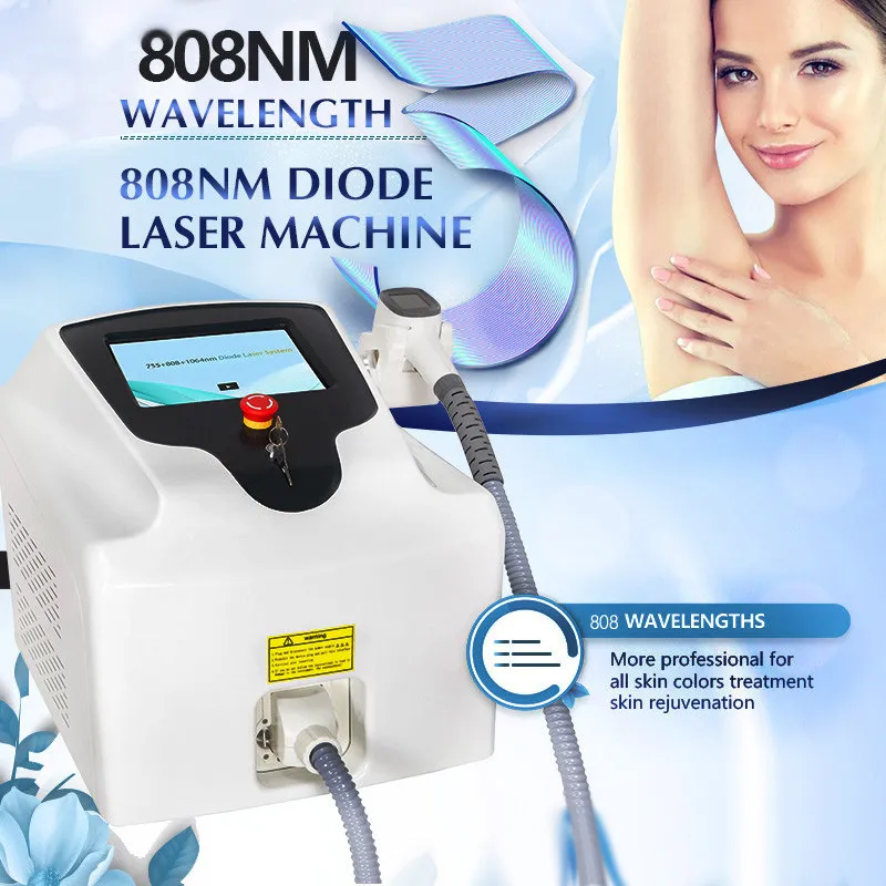 Depilazione laser a diodi Laser 808nm Hair Remover Laser 30 milioni di impulsi Home Beauty Device Beauty Hair Laser Machines