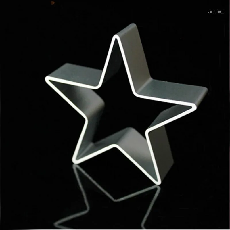 Baking & Pastry Tools Wholesale- Star Shaped Aluminium Mold Sugarcraft Biscuit Cookie Cake Cutter Mould Tool For Cakes1