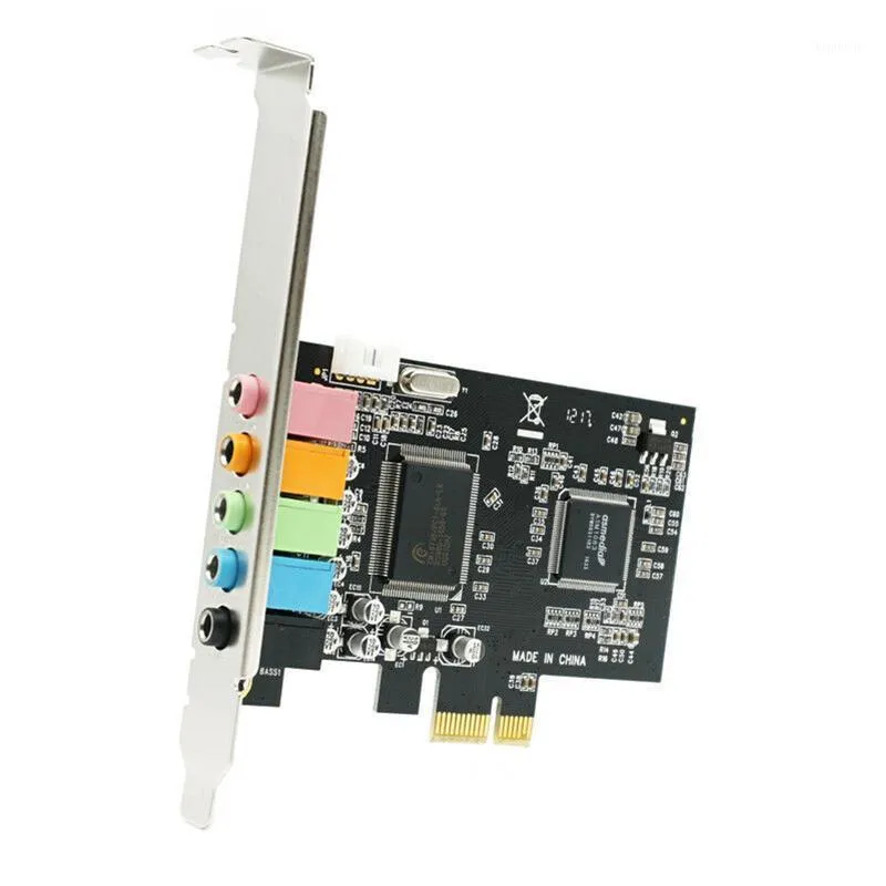 Carte audio PCI 5.1ch CMI8738 Chipset O Digital Sound Card Desktop PCI TXC0901