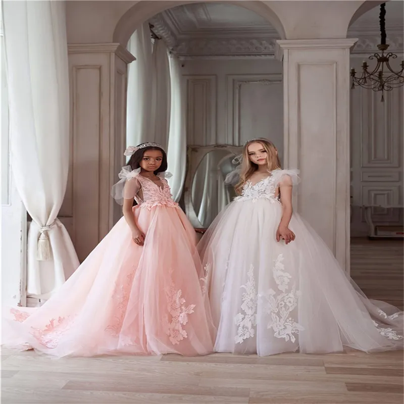 Robe De Demoiselle D'honneur En Tulle Pailleté - Sans Manches - Pour Mariage, Anniversaire, Soirée - 7