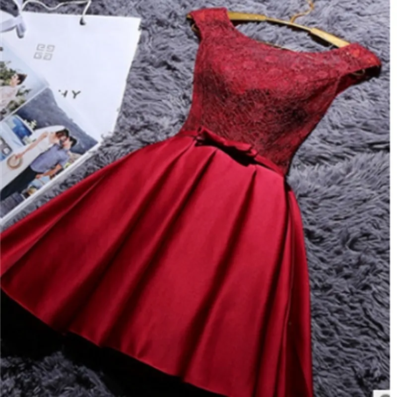 wine red graduation dress Off the Shoulder Burgundy Long Prom Dresses, Wine Red Off Shoulder Formal Graduation Dresses, US 14 / Burgundy as Pics / No Rush main image 0