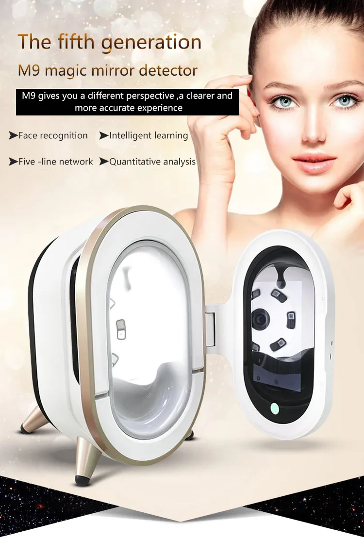 Skin Mirror Instrument Portable Magic Mirror Skin Analyzer Facial Skin... From ...