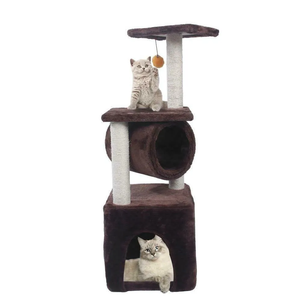 Black Friday 36 Cat Tree Bed Furniture Scratch Cat Tower Post Co qyltCa bdenet156I