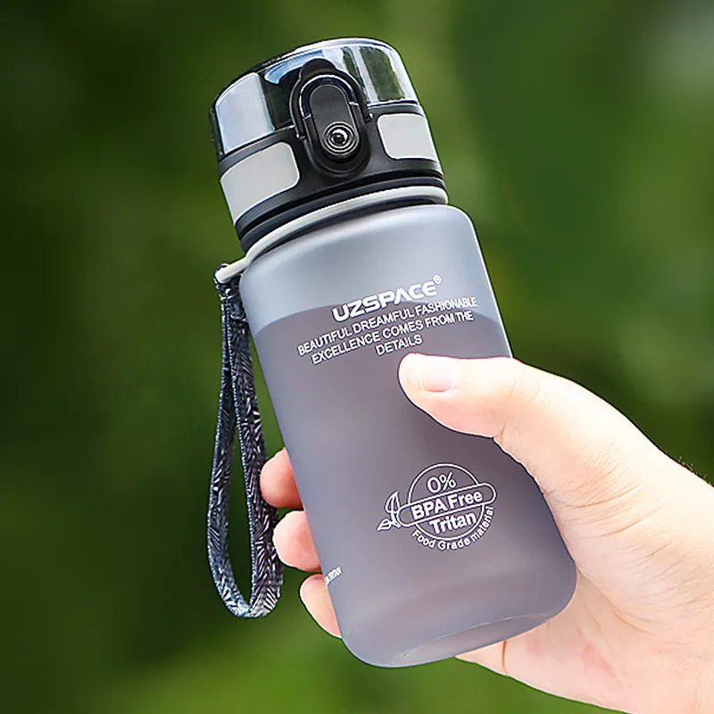Botella de agua deportivas, ecológica, sin plásticos BPA