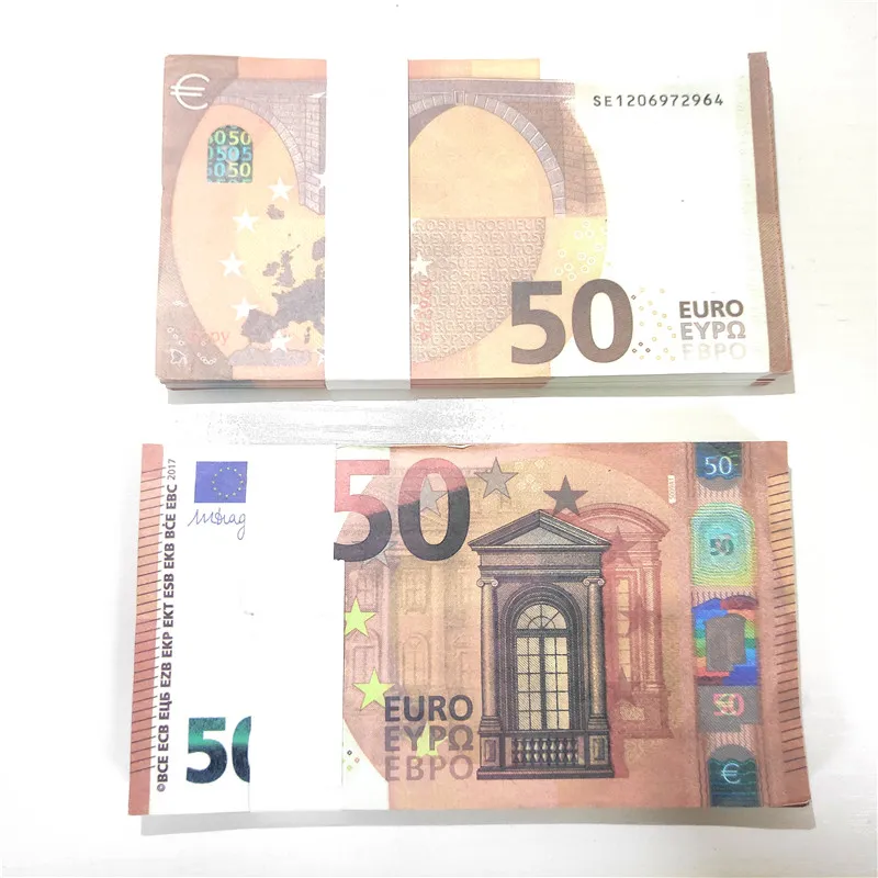 Fake Money Festival Best Children Faux Billet Prop Copy Euro Stage Toy  Party Collections Currency 50 Holiday Trick Pre Vicql From Energy1998,  $5.47