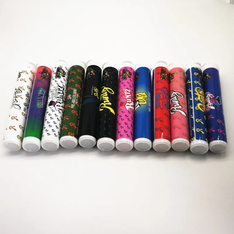 Wholesale Empty Runtz Preroll Packaging Bottle Doob Tubes With Jokes Up