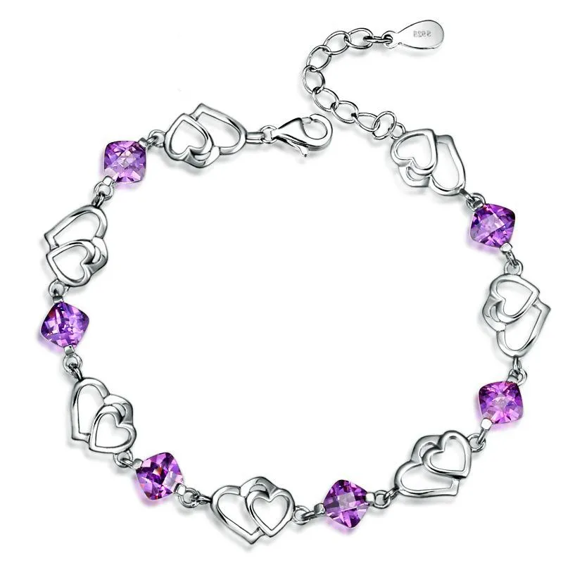 Brazalete de pulsera para mujeres, hombres y mujeres, pulseras con dijes de plata de ley 925, brazaletes