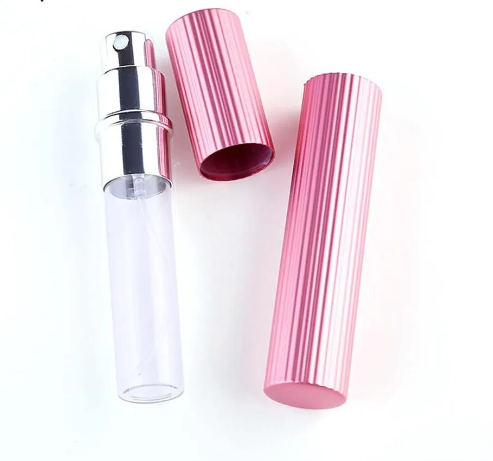 Factory 8ML Portable Spray Bottle Empty Perfume Bottles Colorful 8CC Refillable Atomizer Travel Accessories
