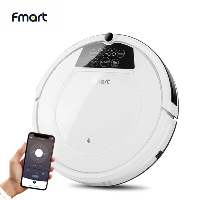 Fmart Roboter-Staubsauger Sweep Iroom Home AppliancesWet Mop gleichzeitig für HartbödenAutomatische Aufladung APP Contral Y200320