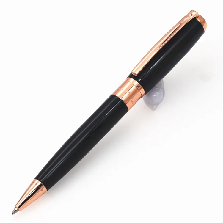 Neuer Stil S T D Kugelschreiber Super Design Gold Clip Bürobedarf Schreibstift ganzes Weihnachtsgeschenk266q