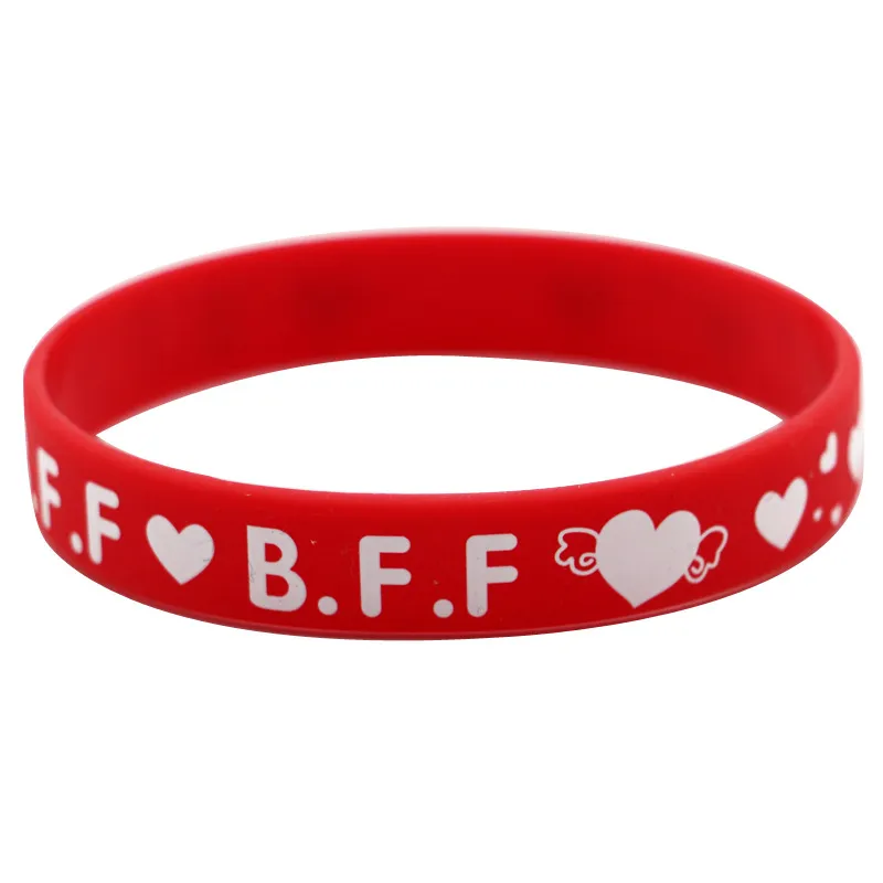 8 Styles Silicone Bracelet Party Favor Love Cartoon Bracelet Fashion Jewelry Valentine`s Day Gift