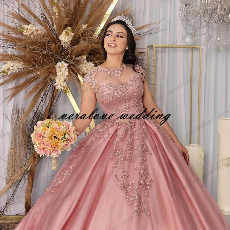 Dreamy Custom made Floral Lace A Line Wedding Dresses Princess Off the –  Siaoryne
