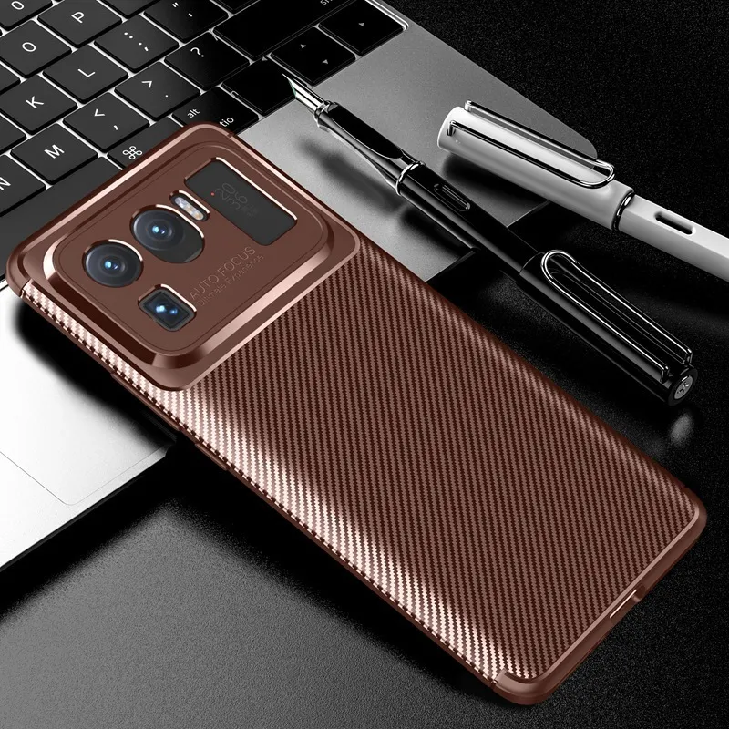 Capas para Xiaomi Mi 11 Ultra Business Soft Silicone Matte Back Phone Cover para Xiomi Mi 11 Ultra Thin Shell Protective