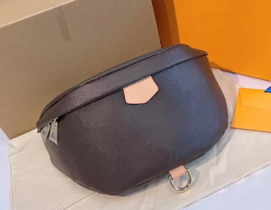 أزياء Stlye Cross Body Hoto Hoto Hoto Counter Leather Belt Bag Bags Perse Bass Pocket Bumbag Bum No Box
