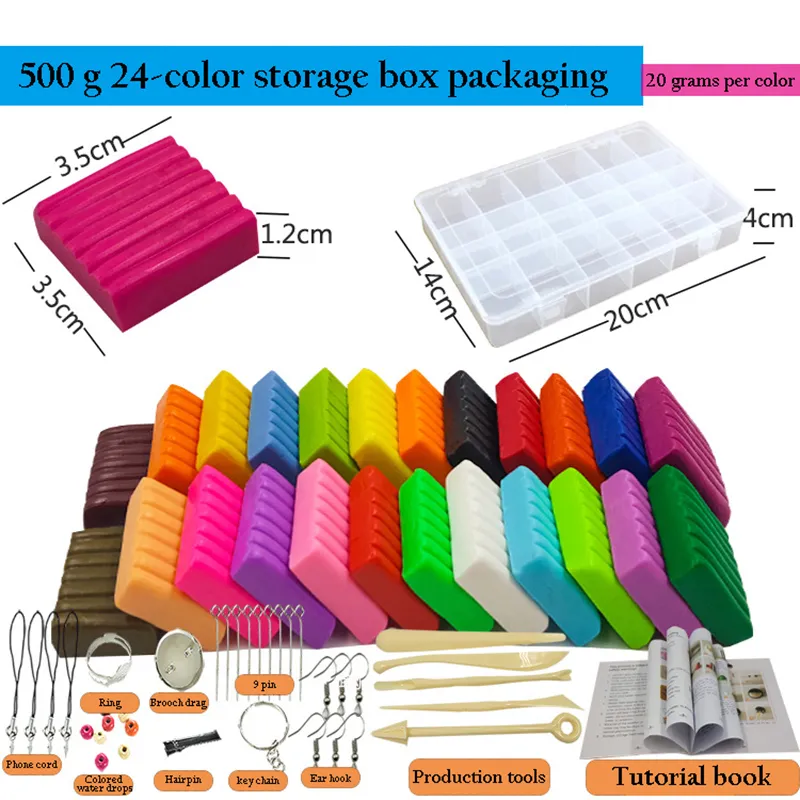 Safe And Colorful Polymer Clay All Set Perfect Birthday Gift For Kids And  Adults Ideal For DIY Crafts, Baking, And Molding LJ200907 From Jiao08,  $17.41
