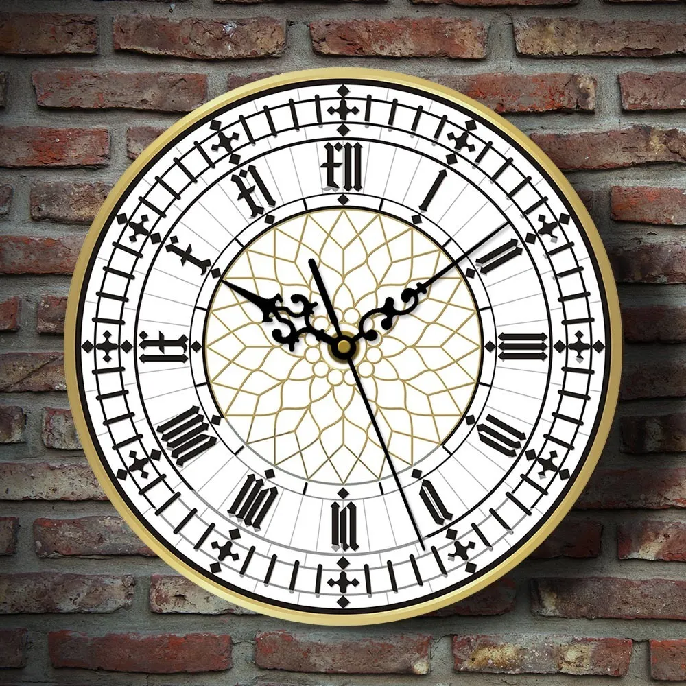 Reloj de pared grande moderno, relojes de pared únicos, reloj de pared Big  Ben, reloj de gran tamaño, reloj minimalista, reloj de pared de oficina, reloj  de pared de diseño 