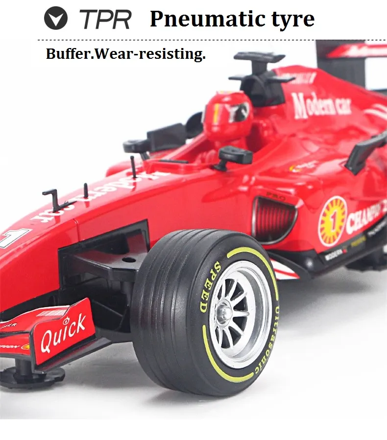 Ferrari F1 1: 18 Échelle Rc Voiture Télécommande Formule Modèle de voiture  de course Machine radiocommandée Jouets pour enfants adultes