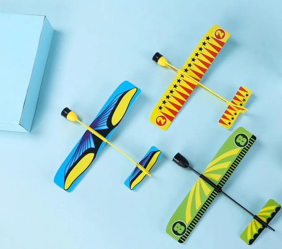 Slingshot Airplane Launcher Glider Plane Kit Toy Air Force Arrows Rubber Band Starter Kids Stockings Filler Gift From Superhero2 2.02 DHgate.Com